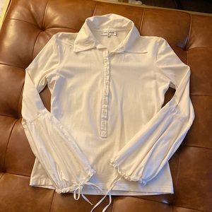 White Anne Fontaine Blouse/Shirt Size 40
